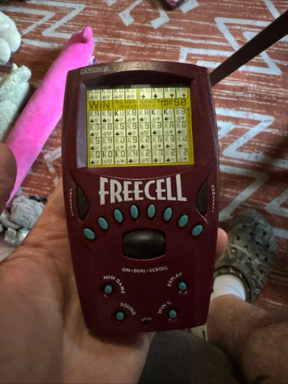 Radica freecell electronic